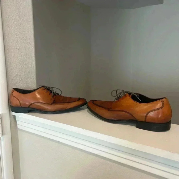 Cole Haan Other - Cole Haan Air Dress Shoes Men's 10.5 M Derby Oxford Leather Brown Lace Up C09161